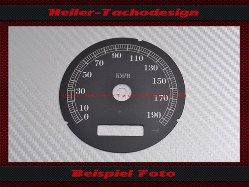 Tachoscheibe für harley - tachoscheibe,