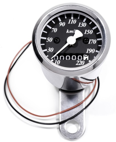 Mini tacho 48mm schwarz 1 - mini,